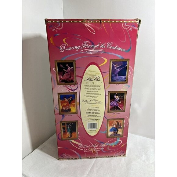 DOLL 1999 Collectible Porcelain Doll 16" Limited Edition Brass Key Cha Cha Girl - Picture 6 of 11